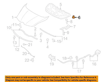 MAZDA OEM 07-18 CX-9 Hood-Insulator Fastener TD1156694 • $5.29