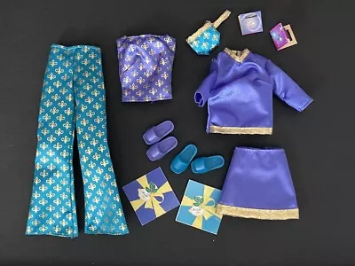 💜Mary-Kate And Ashley Doll “Party Time” Outfits~Purple/Teal W/Accessories • $22