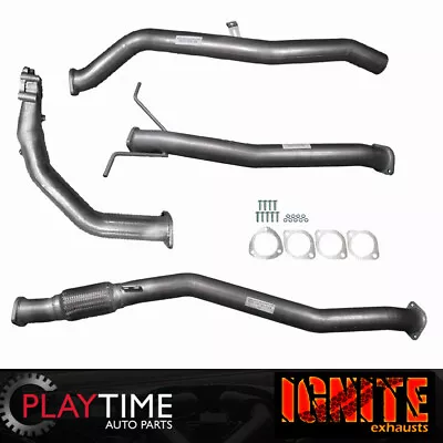 3 Inch Ignite Exhaust For Navara D22 2.5L 2007-2015 With Pipe Only Raw • $495