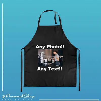 £13.99 • Buy Personalised Apron Custom Printed Master Head Cooking Chef Logo Text Any Photo
