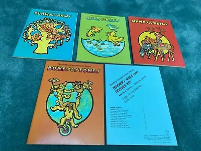 Steck-Vaughn Reading Comprehension Series (1979) 4 Book Set & Teacher's Guide • $7.95