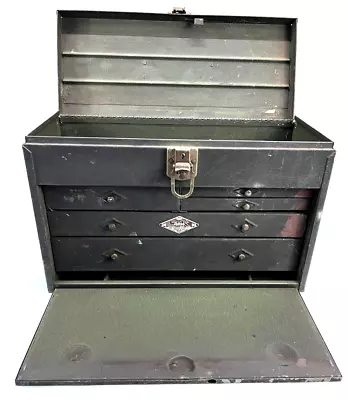 S-K Vintage SK Sherman Klove Mechanic Tool Box 5 Drawer Chest Chicago IL USA • $229.99
