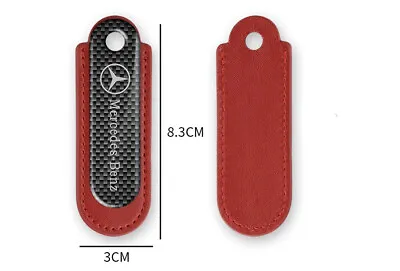 For Mercedes Benz AMG Key Cover 1 Piece Real Carbon Fiber Key Buckle Key Case • $26.27