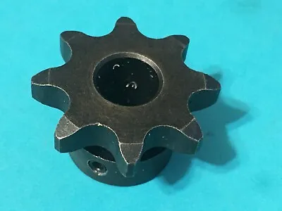 40B8 - A New 8 Tooth Sprocket With 1/2  Bore And Locking Collar For No. 40 Chain • $12.99