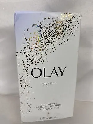 $6.91 • Buy Olay Body Milk Lightweight 48-Hour Hydration Fragrance-Free Lotion Moisture 6oz