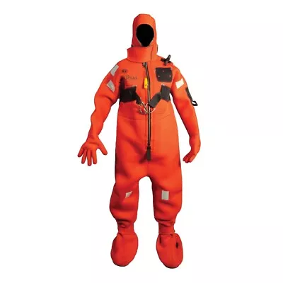Mustang Neoprene Cold Water Immersion Suit W/Harness - Red - Adult Oversized • $609.76
