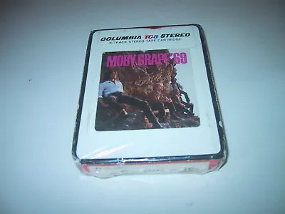 SEALED 8-Track MOBY GRAPE Moby Grape '69 1969 Columbia • $24.98