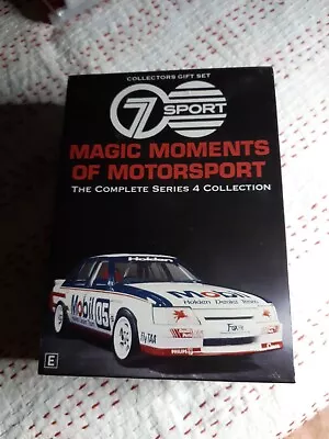 MAGIC MOMENTS OF MOTORSPORT. COMP SERIES 4. Dvd.6Disc.Brand NewSealed.Reg 4 • $18.92