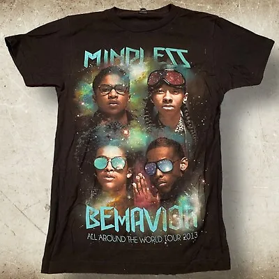 Mindless Behavior Tour Shirt Adult XS Black Concert Rap Tee Casual Your Concert • $17.49