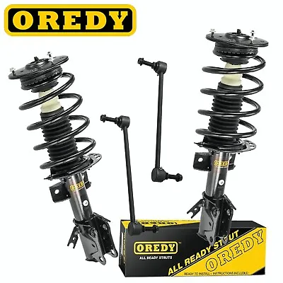 4PC Front Struts + Sway Bar Ends Suspension Kit For 2013 - 2020 Ford Fusion 2.0L • $161.99