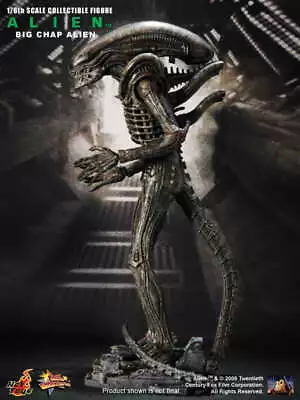 Hot Toys 1/6 Alien 1 Mms106 Big Chap Alien 16  Movie Action Figure • $1424.99