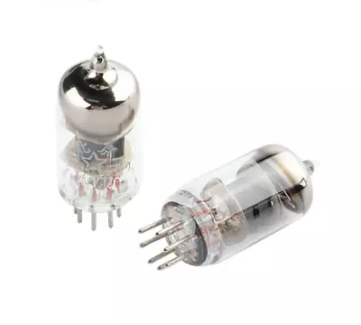 2Pcs Valve Vacuum Tube Replacement For Amplifier Lamp Glass Transparent Metal • $25.99