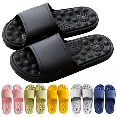 Reflexology Sandals Non-Slip Foot Acupressure Massage Slippers Indoor Slippers  • $20.78