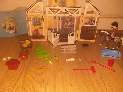 Playmobil Country 5418 My Secret Pony Farm Horse Stable 100% Complete • £10