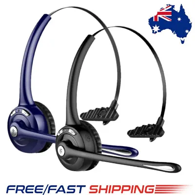 Trucker Bluetooth Headset With Microphone Wireless Business Headphones With Mic • $33.99