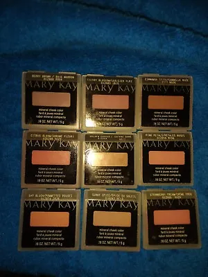 Mary Kay Mineral Cheek And Bronzing Colors (updated 06/23) • $14.95