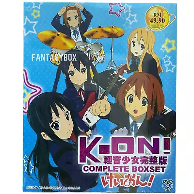 DVD Anime Legend K-ON! Complete Season 1+2 + Movie + 5 OVA English Sub All Reg • $37.65