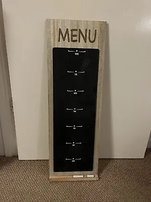 Menu Chalk Board • £5