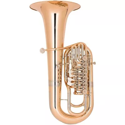 Miraphone Elektra 481C Series 6-Valve (5+1) 5/4 F Tuba Gold Brass Lacquer • $13585