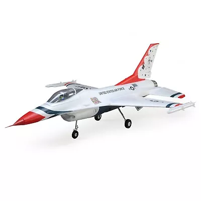 E-flite Airplane F-16 Thunderbirds 70mm EDF BNF Basic W AS3X And Safe EFL78500 • $379.99