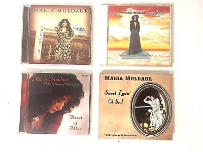 Maria Muldaur CD Lot Of 4 Richland Blues/ Heart Of Mine/ Sweet Loving Ol' Soul • $24.99