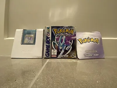 Pokemon Crystal Version (Boxed With Manual) • $600