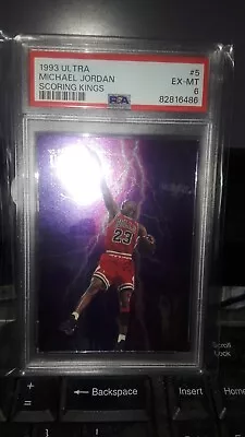 Michael Jordan Scoring Kings Psa 6 • $465