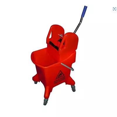 25 Litre Red Kentucky Mop Bucket - Free Delivery! • £41.99