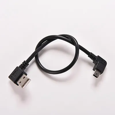 Portable USB 2.0 A Right Male Plug To Mini B 5P Right Angle Male Plug Cabl Y-go • $1.77