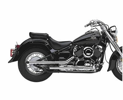 $522.13 • Buy Boulevard Exhaust Complete System For Yamaha XVS650 V-Star 2004-2016 Drag Pipes
