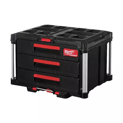 £143 • Buy Milwaukee 4932472130 PACKOUT 3 Drawer Tool Box