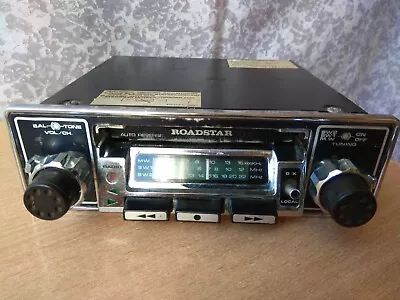 RARE Vintage Antique Old Car Radio Autoradio Retro Auto Roadstar Rs 2800 • $259