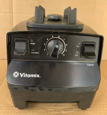 Vitamix 5200 Professional Variable Speed Blender Black For Parts Or Repair • $74.95