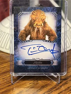 Star Wars Topps Masterwork Autograph Card J’Quille • £43.43