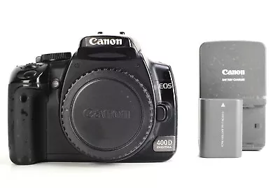 Canon EOS 400D DSLR Camera Body Only Canon  Battery & Canon Charger • £39.99