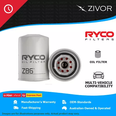 New RYCO Oil Filter Spin On For LEYLAND P76 4.4L ROVER-V8 Z86 • $42.16