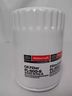 Oil Filter  Motorcraft  FL500S/FL500-S      New No Box • $17.88