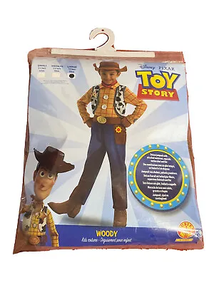 £16.99 • Buy Official Rubies Childs Boys Deluxe Woody Costume Disney Toy Story