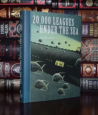 20000 Leagues Under The Sea By Jules Verne Unabridged Illustrated New Hardcover • £18.19