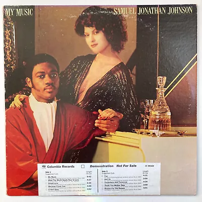 Samuel Jonathan Johnson My Music 1978 Promo Columbia Modern Soul Funk WLP EX+ • $64.99