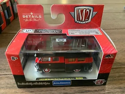 M2 Machines 1959 Volkswagen Double Cab Camper Mjs05 Red Black • $15