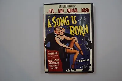 A Song Is Born 1948 DVD Danny Kayo Virginia Mayo Benny Goodman Tommy Dorsey • $24.99