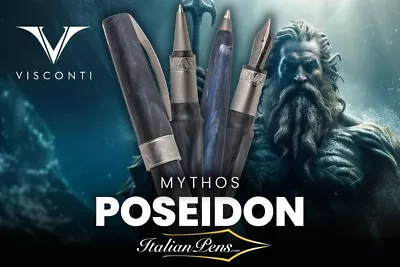 Visconti Mirage Mythos Poseidon Fountain Pen • $159.20