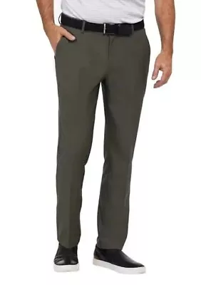 Men's Greg Norman Green Performance Classic Golf Pants Size 38 X 34 • $21.98