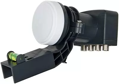 Visiblewave 4K Quad LNB 4 Output HD For SKY HD / Freesat HD With Bracket • £16.04