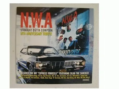 NWA Poster Flat N.W.A. N W A Eazy-E Eazy E • $84.72