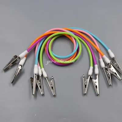 $23.74 • Buy 20 Pcs Dental Instrument Silicone Bib Clips Cord Flexible Napkin Holder Colorful
