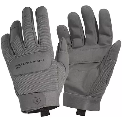 Pentagon Duty Mechanic Gloves Protective Breathable Work Tactical Wolf Grey • £15.95