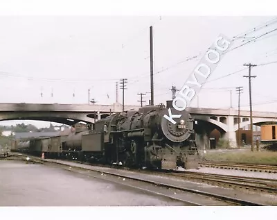 Virginian Railway Steam Locomotive #244  8x10 Color Photograph-Roanoke VA 1955 • $12.95