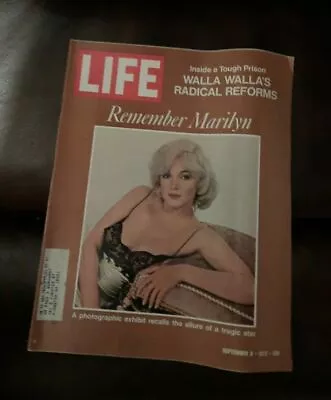 Marilyn Monroe LIFE Magazine Remember Marilyn Sept. 8 1972 • $12.48